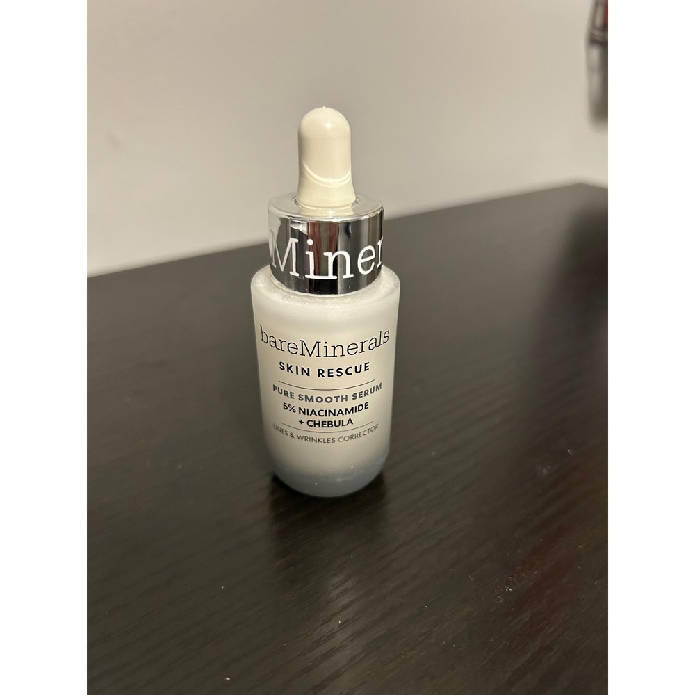 bareMinerals Skin Rescue Pure Smooth Serum 5% Niacinamide Chebula‎ 1oz 30ml
